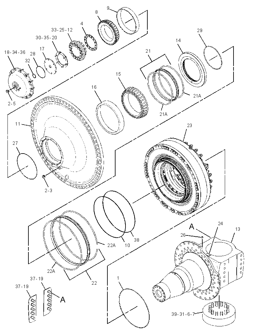 WHEEL & BRAKE GP 2802056 CAT
