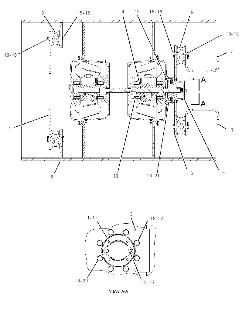 DRUM GP-DRIVE & VIBRATORY 2876073 CAT
