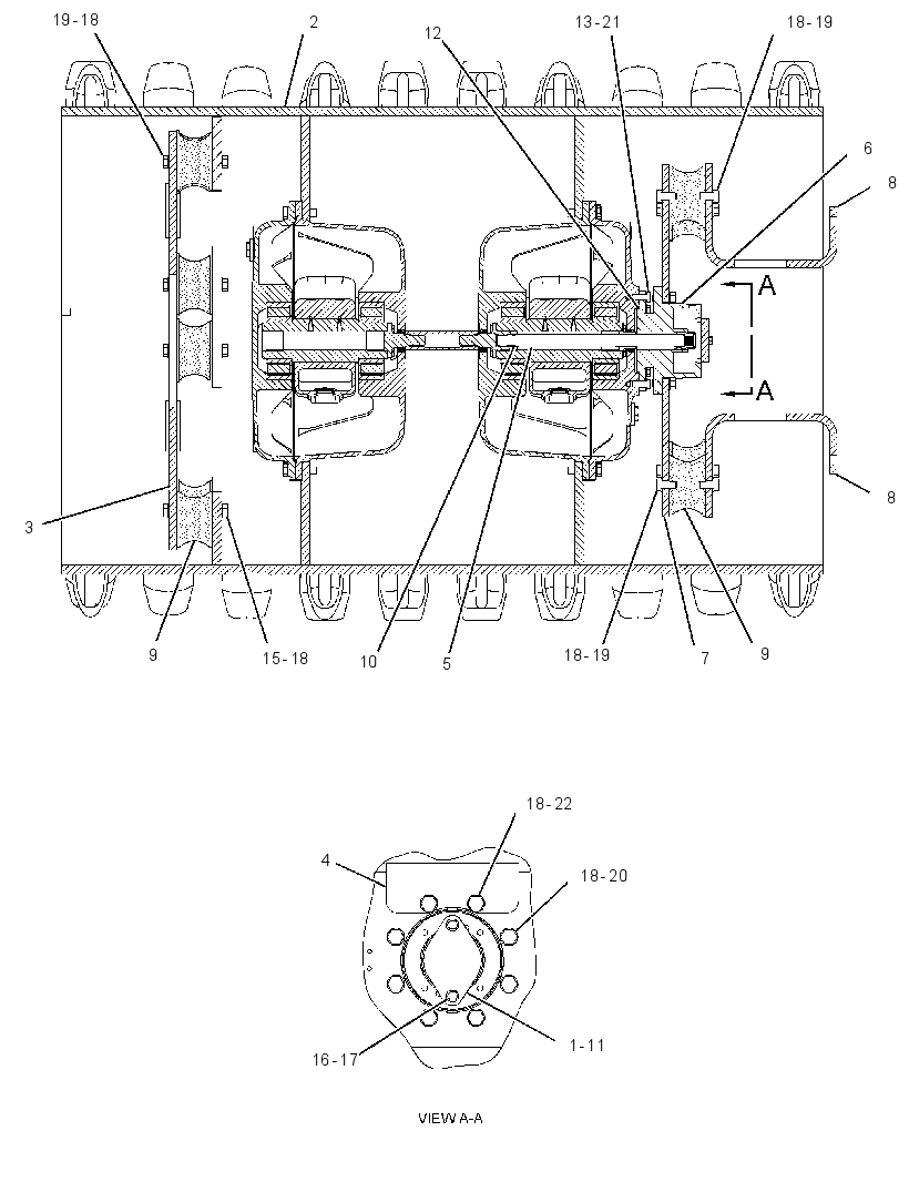 DRUM GP-DRIVE & VIBRATORY 2876072 CAT