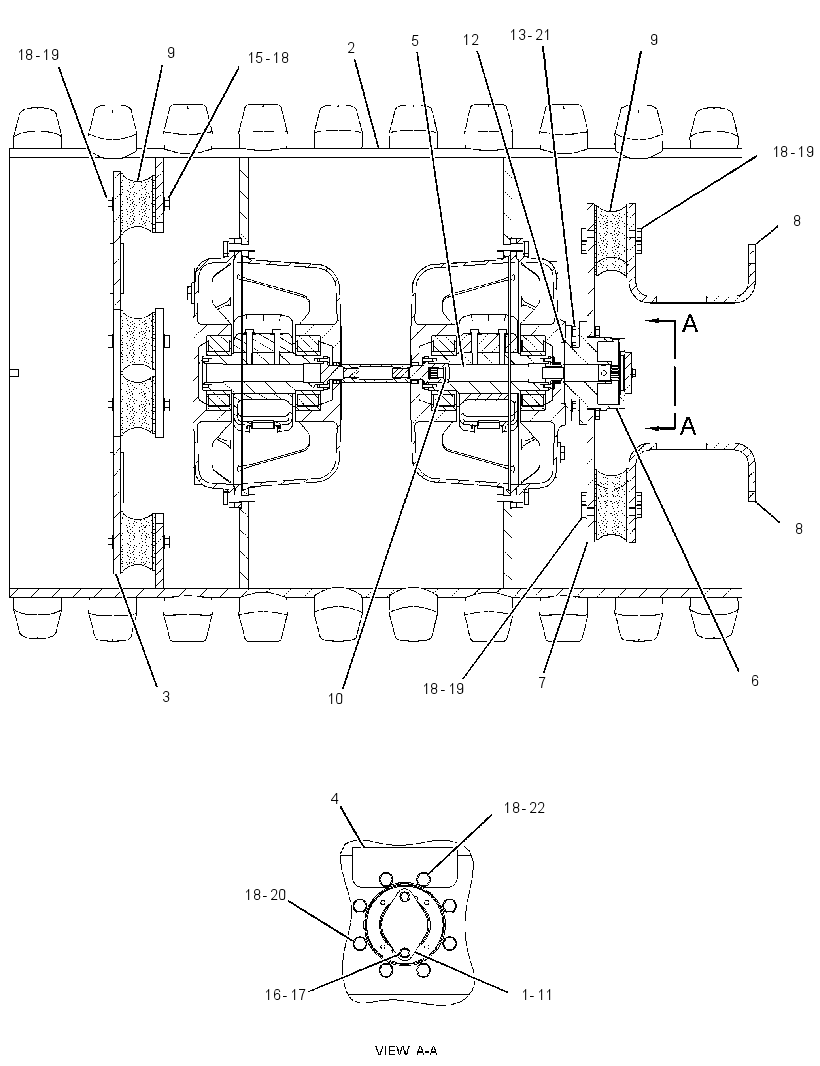 DRUM GP-DRIVE & VIBRATORY 2541433 CAT