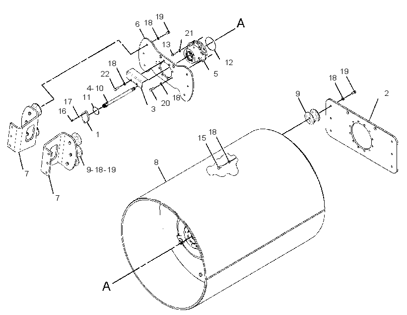 DRUM GP-DRIVE & VIBRATORY 2475451 CAT
