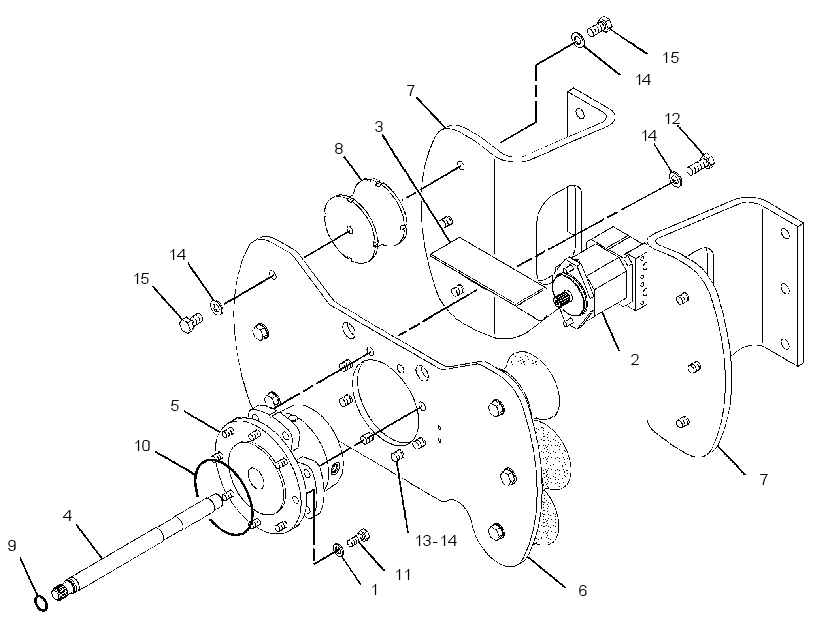 DRIVE GP-SUPPORT & VIBRATORY 2423498 CAT