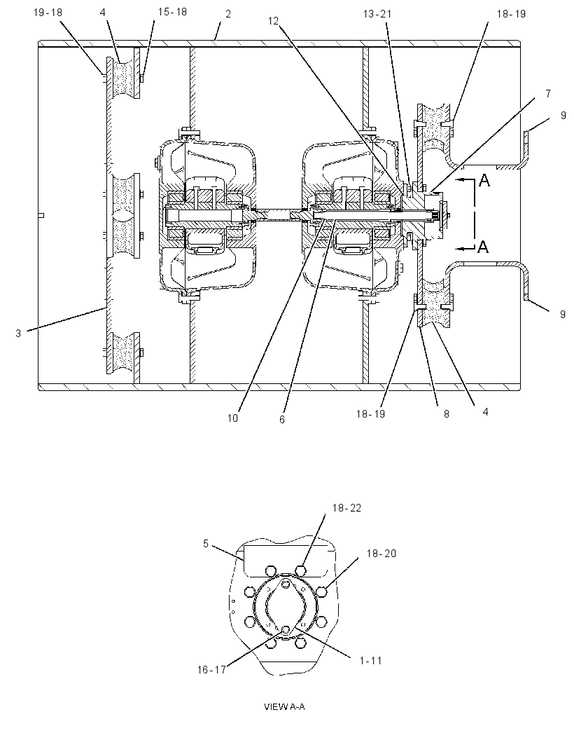 DRUM GP-DRIVE & VIBRATORY 2157319 CAT