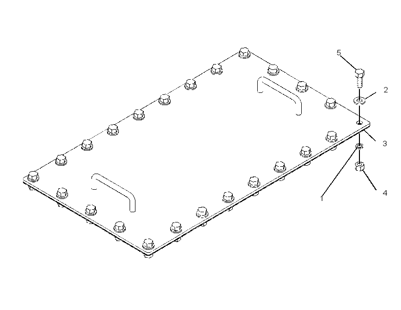 COVER GP-EXHAUST 3351941 CAT