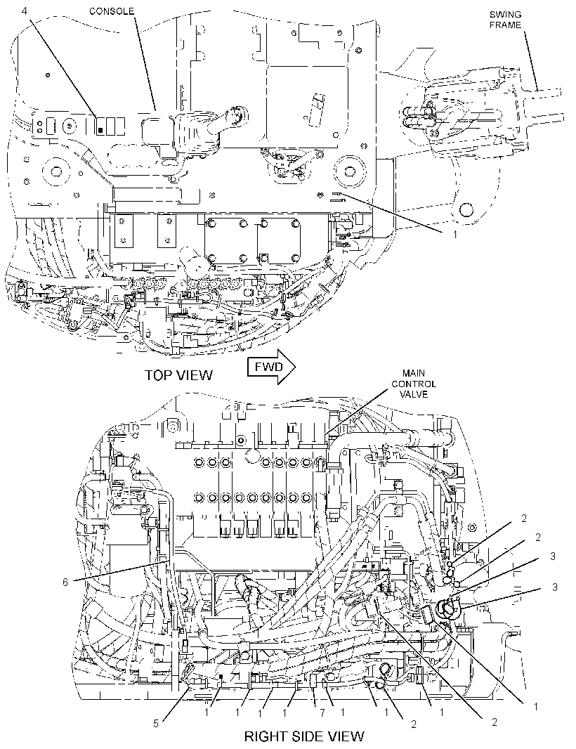 Проводка консоли 3403750 CAT