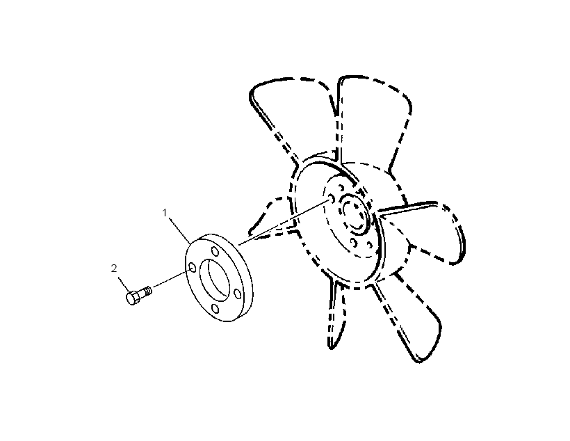 MOUNTING GP-FAN 1537641 CAT