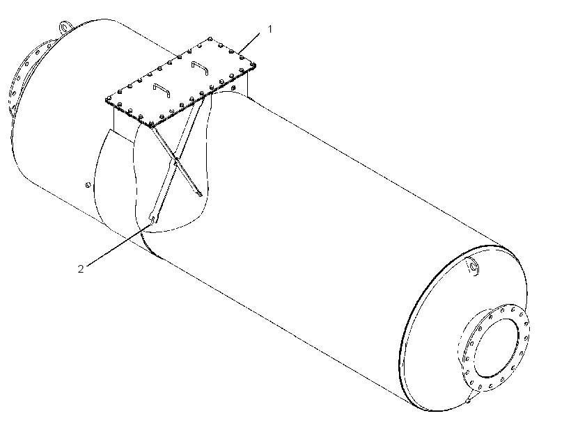 HOUSING GP-MUFFLER & CONVERTER 3329381 CAT