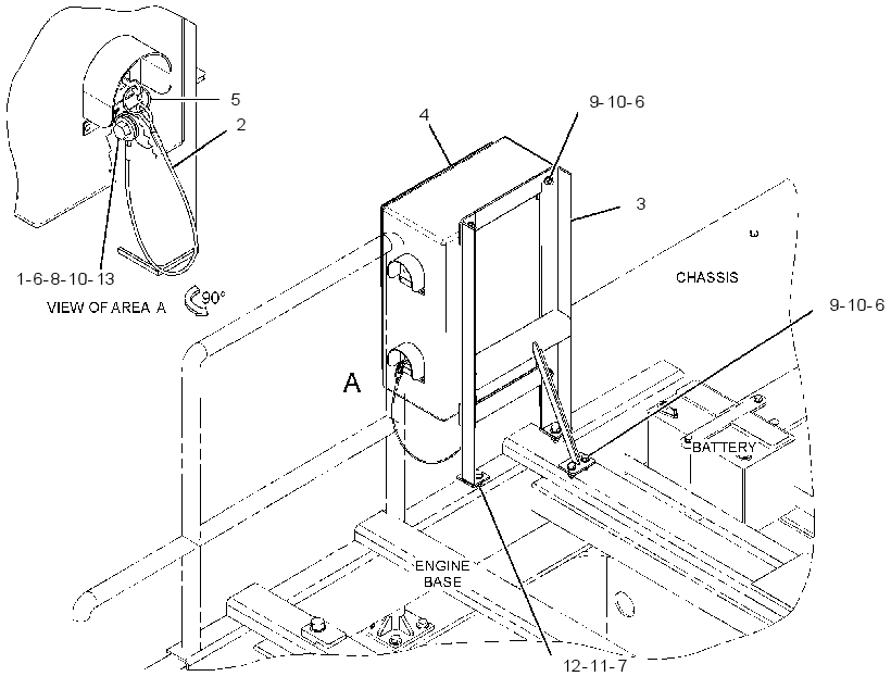 MOUNTING GP-INSTRUMENT 3360121 CAT
