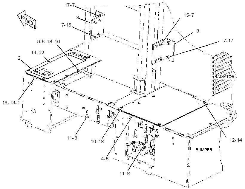 PLATFORM GP-OPERATOR LIFT 3123219 CAT