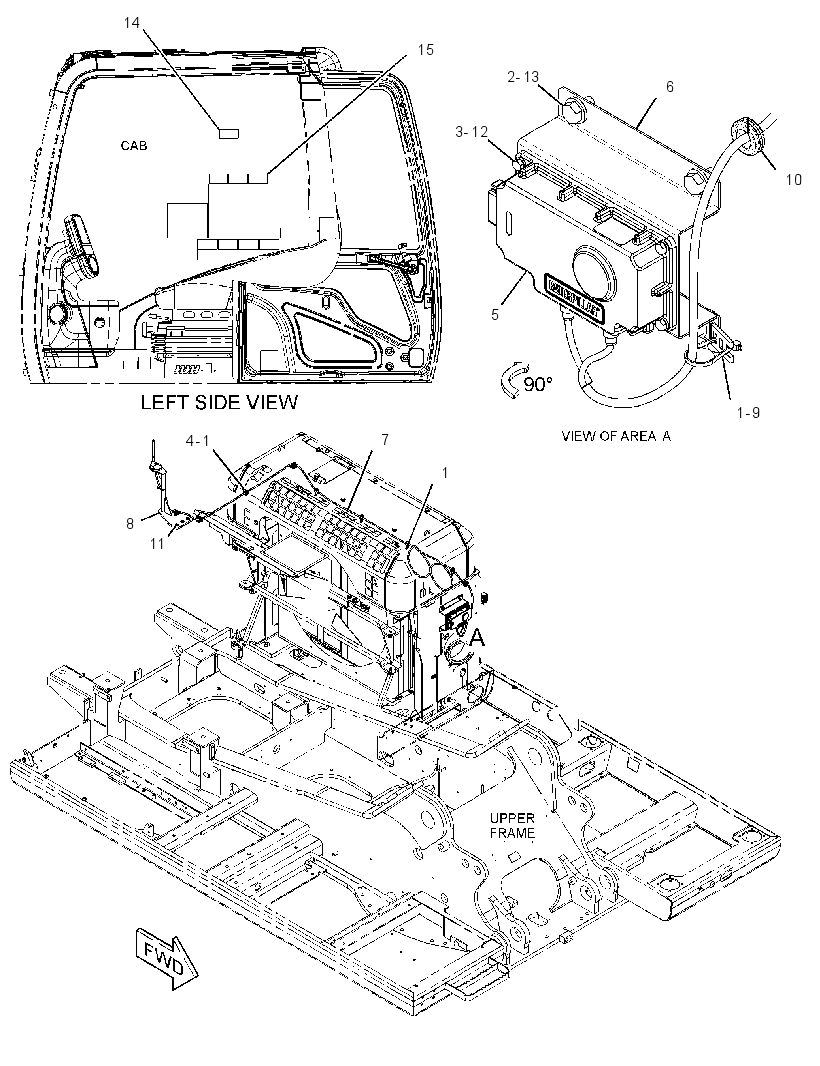 Установка связи 3205931 CAT
