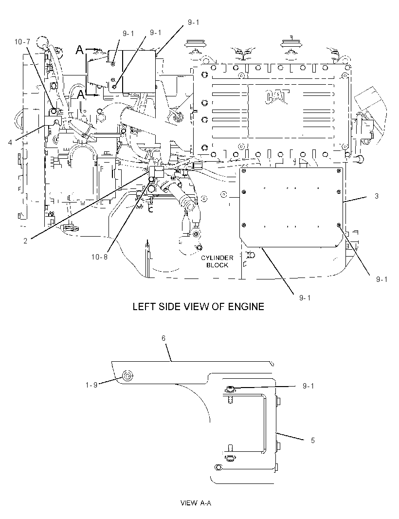 GUARD GP-ENGINE 3435789 CAT