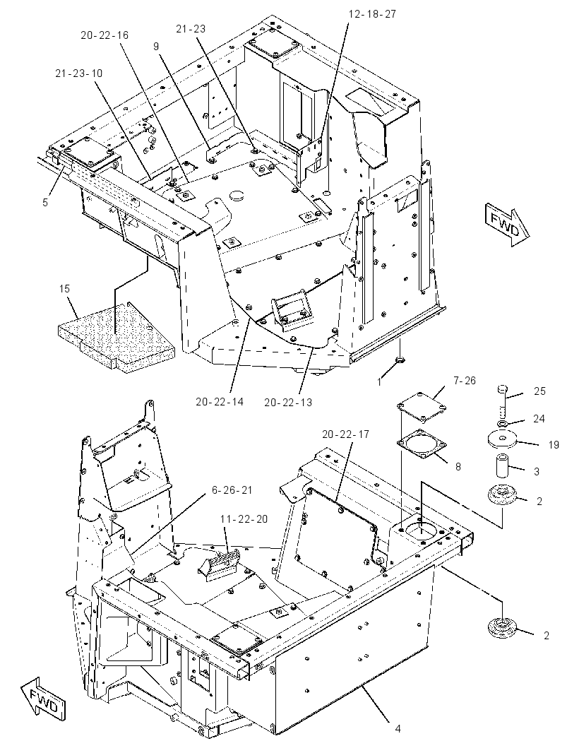 PLATFORM GP-CAB 2828270 CAT