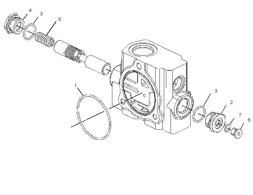 VALVE GP-FLOW CONTROL & RELIEF 3338257 CAT
