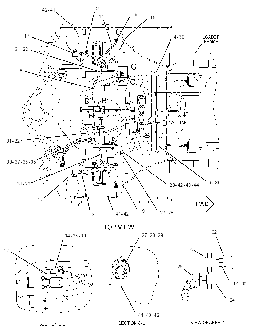 LINES GP-EXPANSION TANK 3149700 CAT