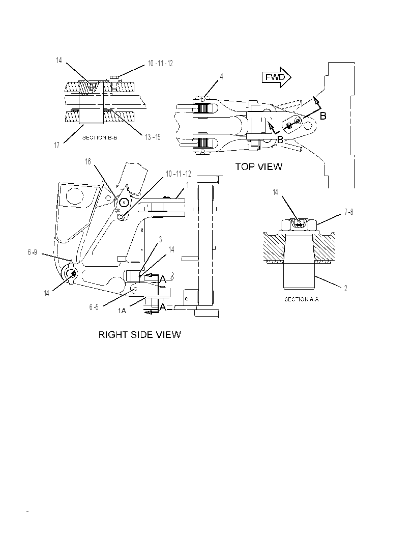 FRAME GP-SWING 1592649 CAT