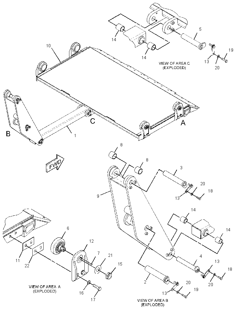 FLOOR GP 2899005 CAT