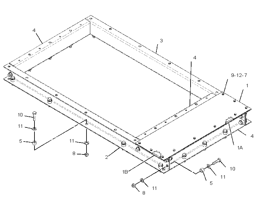 FRAME GP-GENERATOR CONNECTION 3114662 CAT