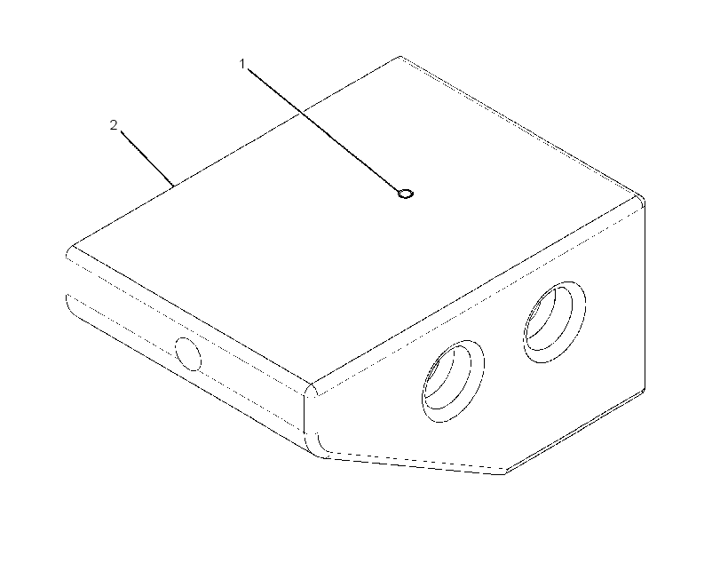 COUNTERWEIGHT GP-SIDE 3443513 CAT