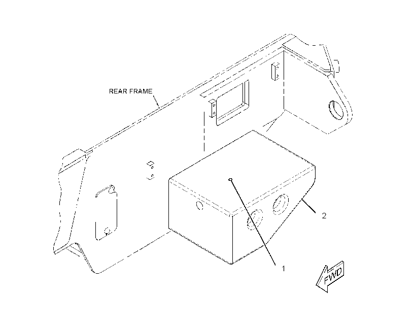 COUNTERWEIGHT GP-SIDE 3443512 CAT