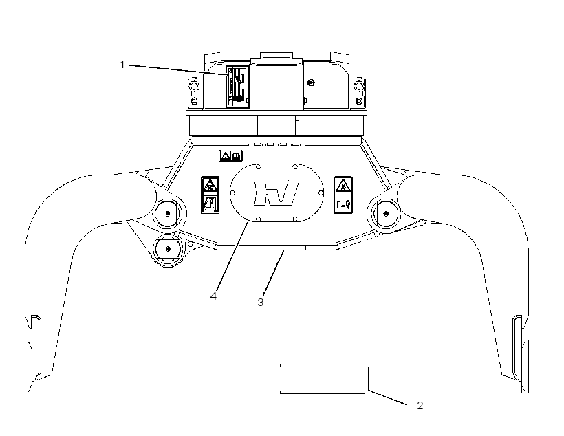 GRAPPLE AR-SORTING 3599064 CAT