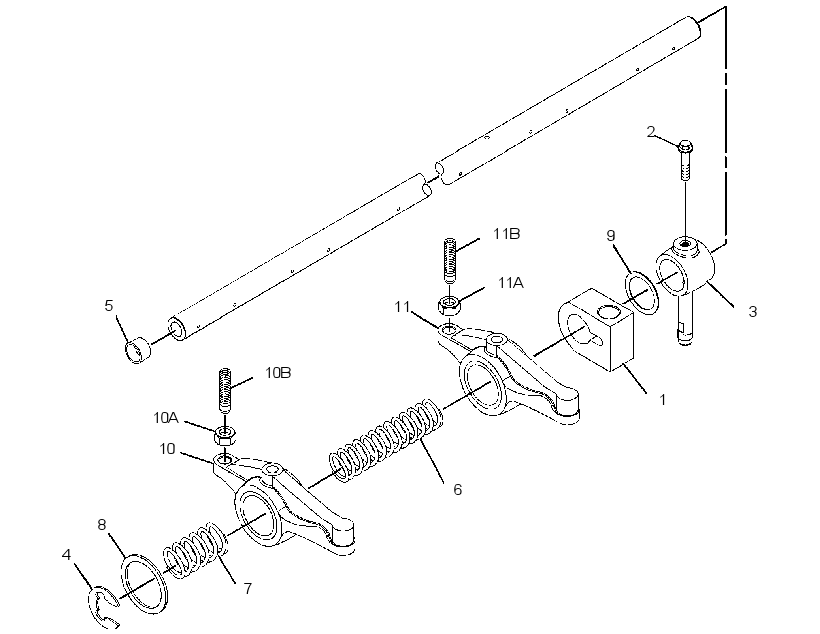 ROCKER ARM AS 3420410 CAT