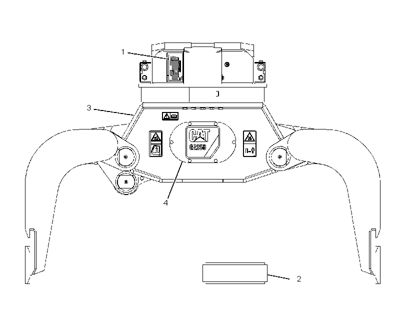 GRAPPLE AR-DEMOLITION 3416919 CAT