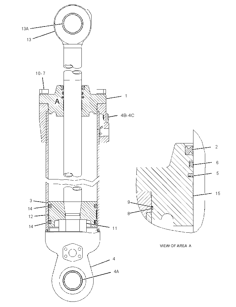 CYLINDER GP-APRON 3435639 CAT