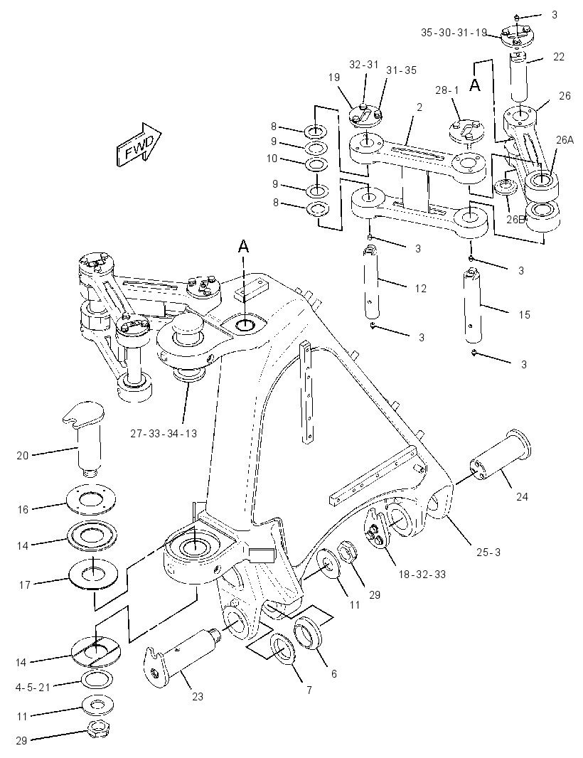 HITCH GP-NON-CUSHION 3080408 CAT