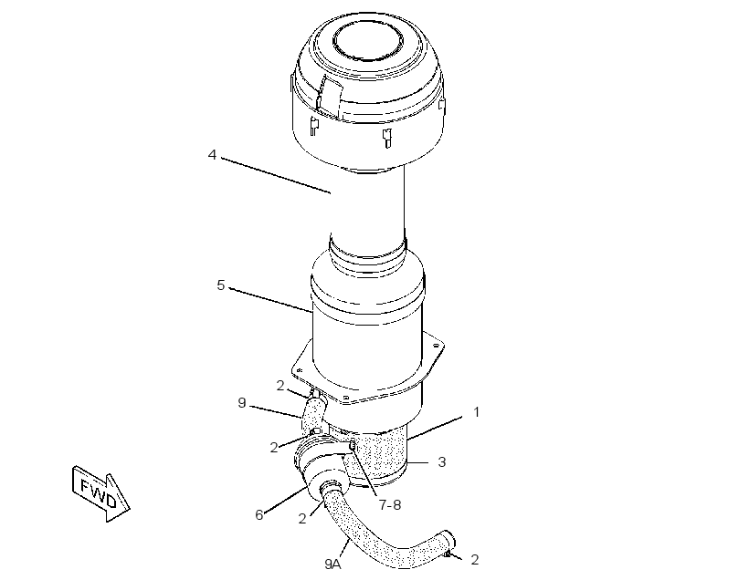 PRECLEANER AR 3046681 CAT