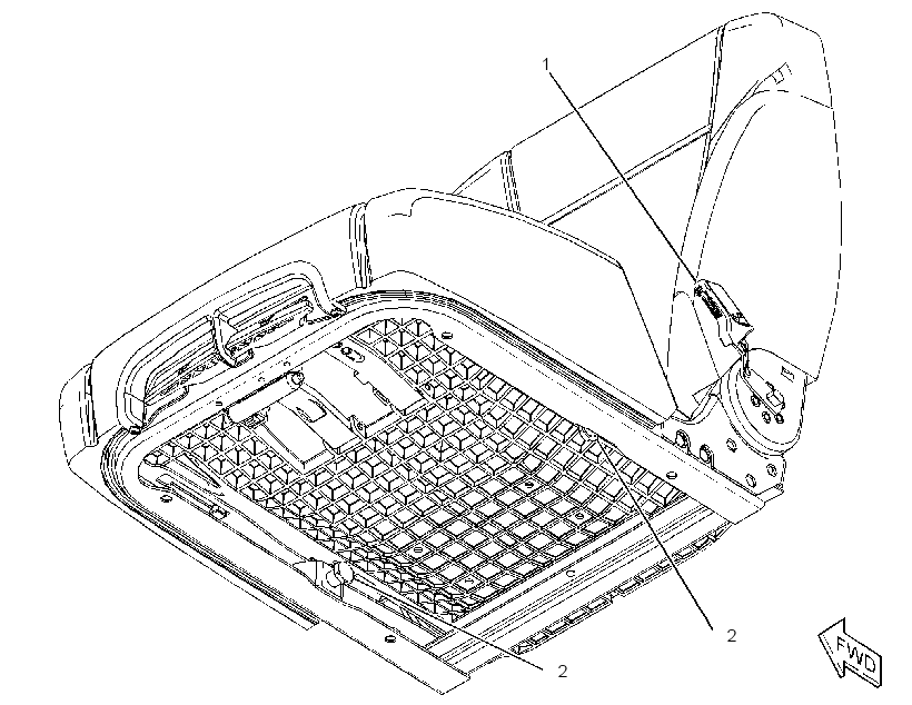 KIT-SEAT 3276639 CAT