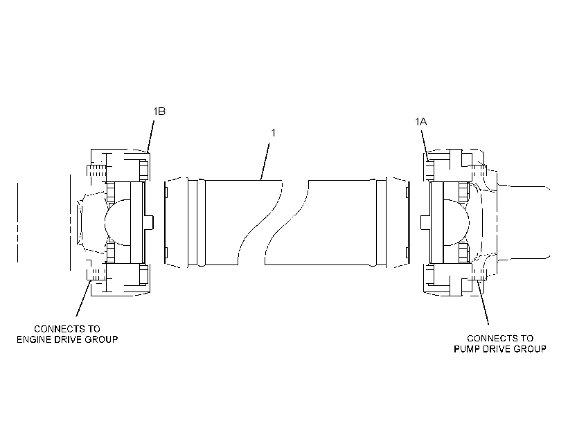 SHAFT GP-PUMP DRIVE 2723288 CAT