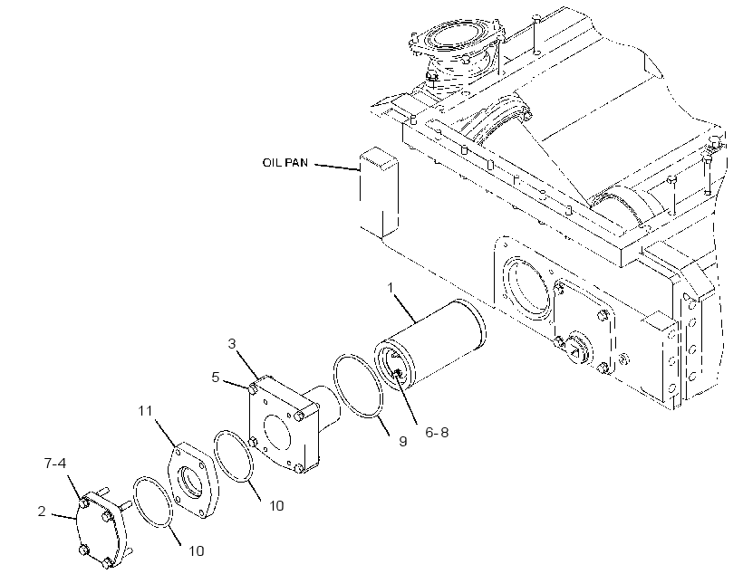 CONNECTION GP-OIL 3353175 CAT
