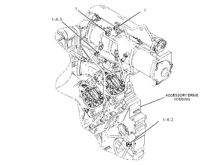 FASTENER GP-FUEL LINES 3355613 CAT