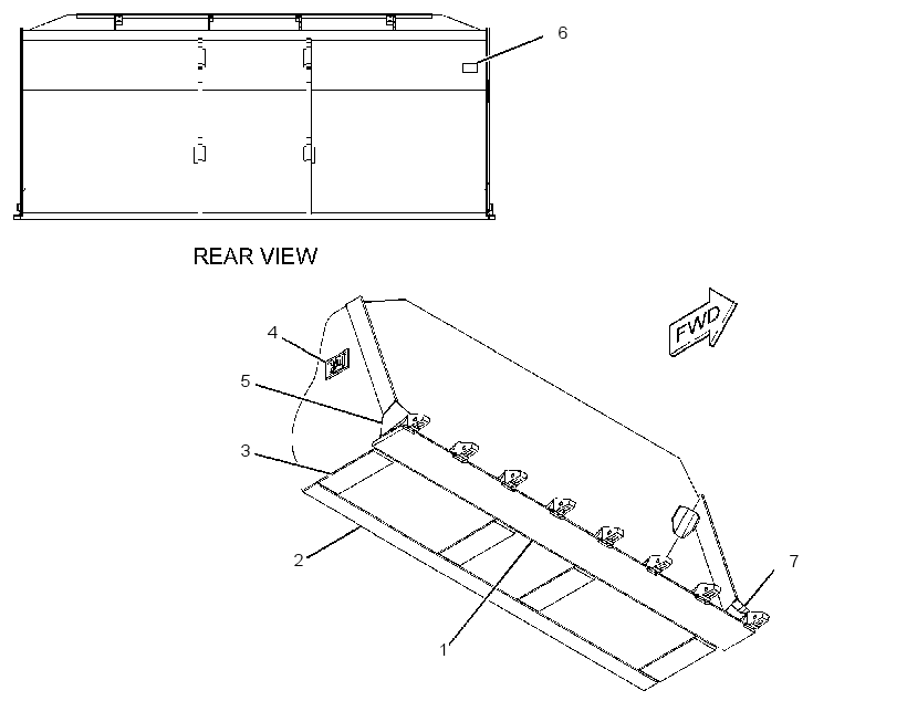 BUCKET AS-PENETRATION 1455167 CAT