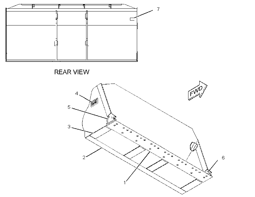 BUCKET AS-PENETRATION 1988558 CAT