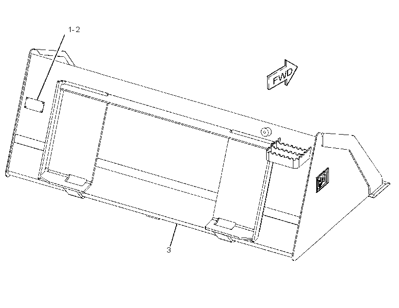 BUCKET GP-UTILITY 2856096 CAT