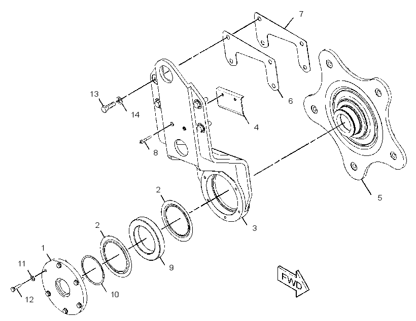 SUPPORT GP-MOTOR 2931995 CAT