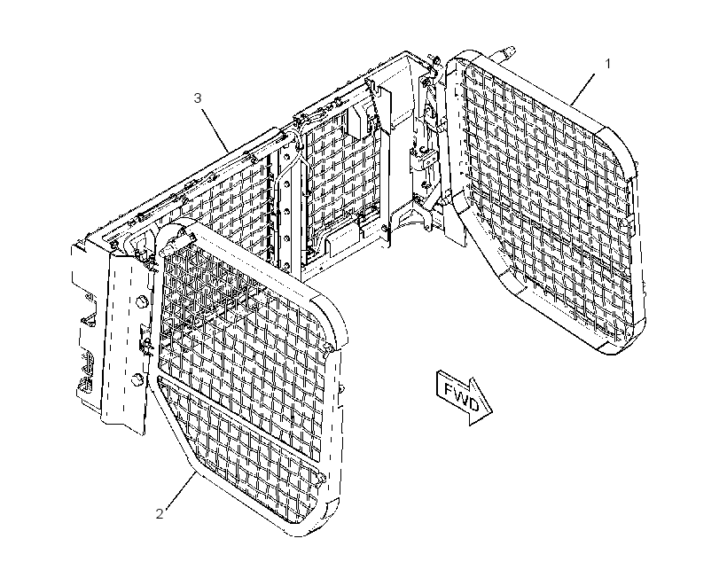 SCREEN GP-CAB 3048640 CAT
