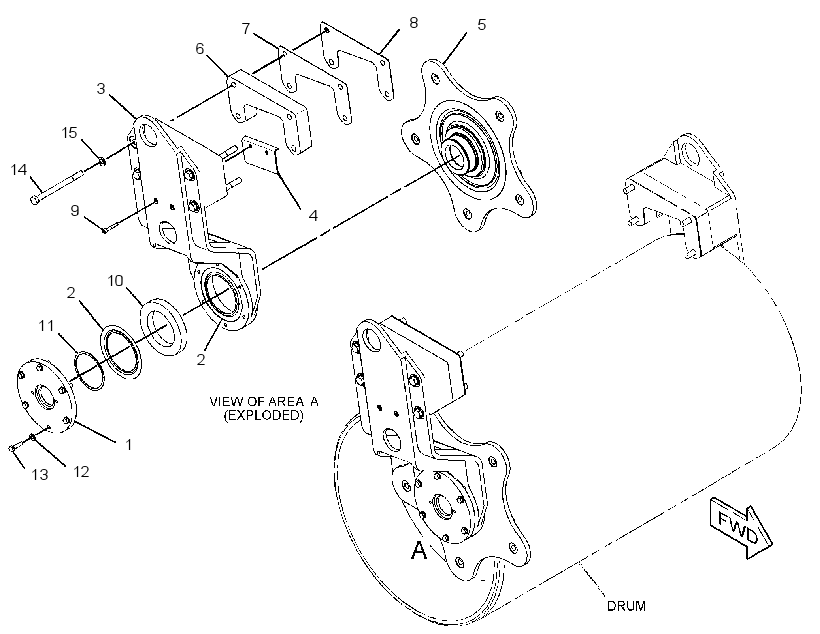 SUPPORT GP-MOTOR 2931998 CAT