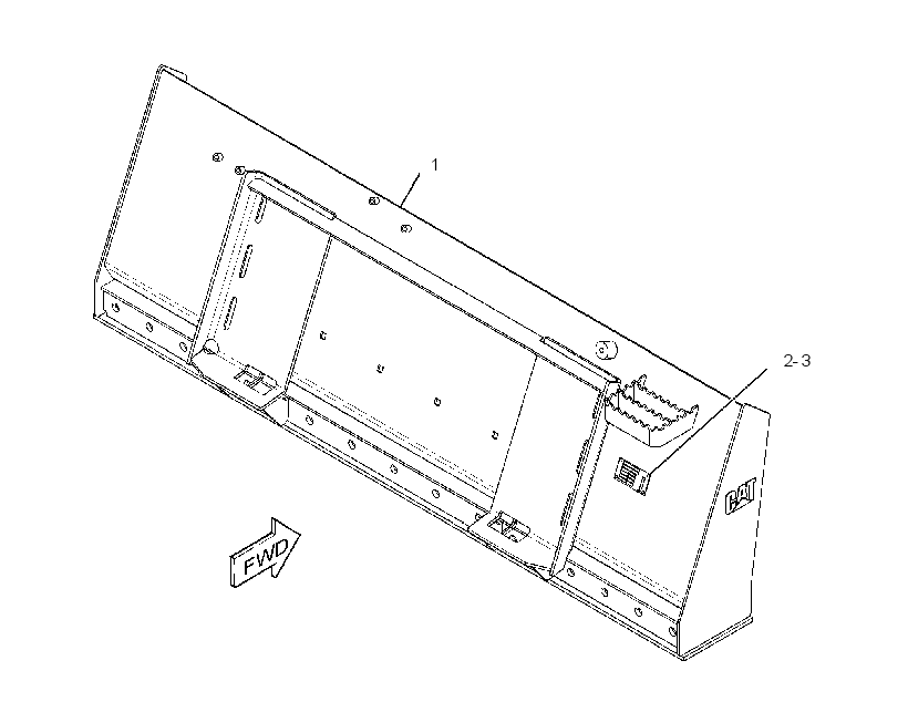 FORK GP-UTILITY 1658739 CAT