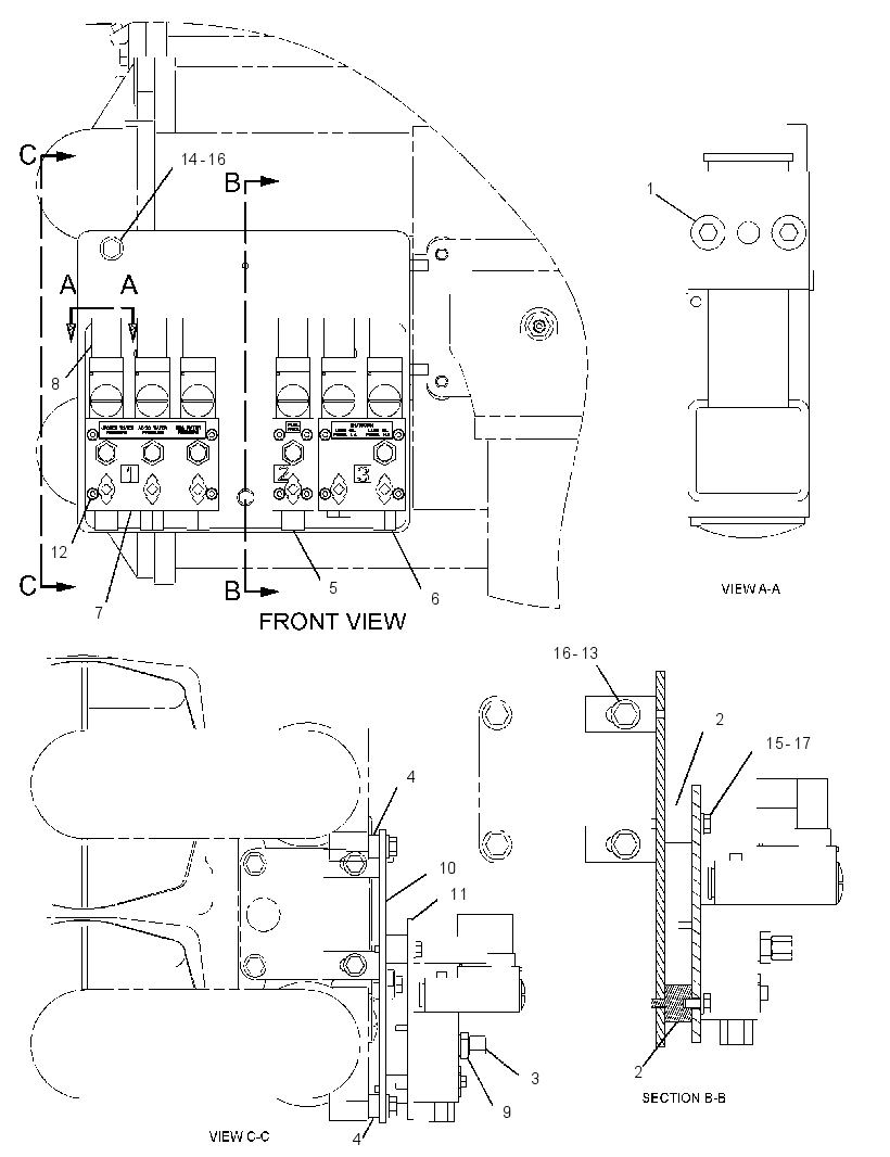 PROTECTION GP-ENGINE 1764195 CAT