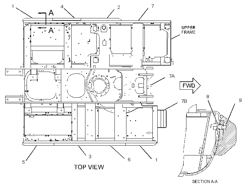 BUMPER GP 3371707 CAT