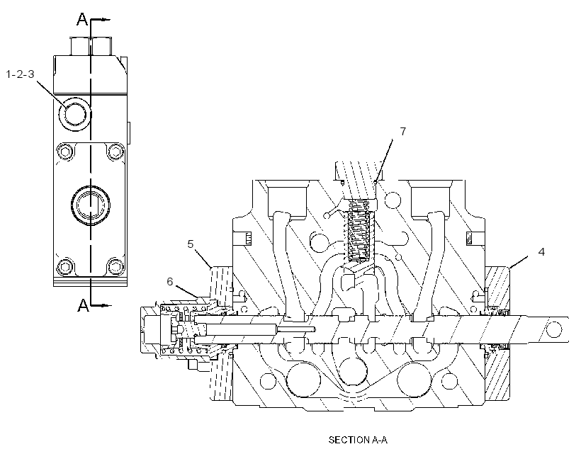 Клапан управляющий 3489819 CAT