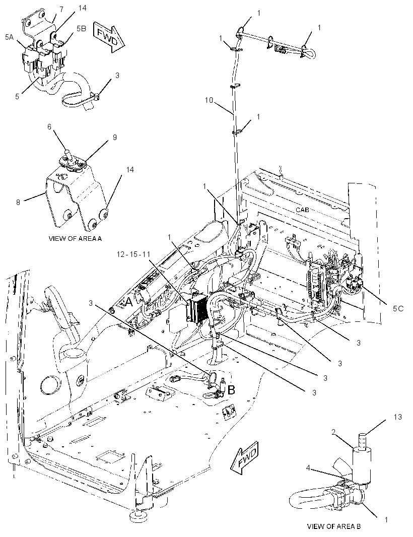 WIRING GP-RADIO 3366141 CAT