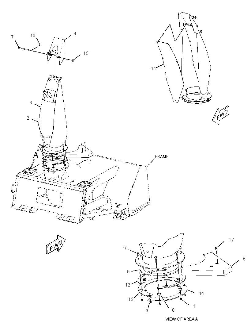 DEFLECTOR GP-SNOWBLOWER 2147117 CAT