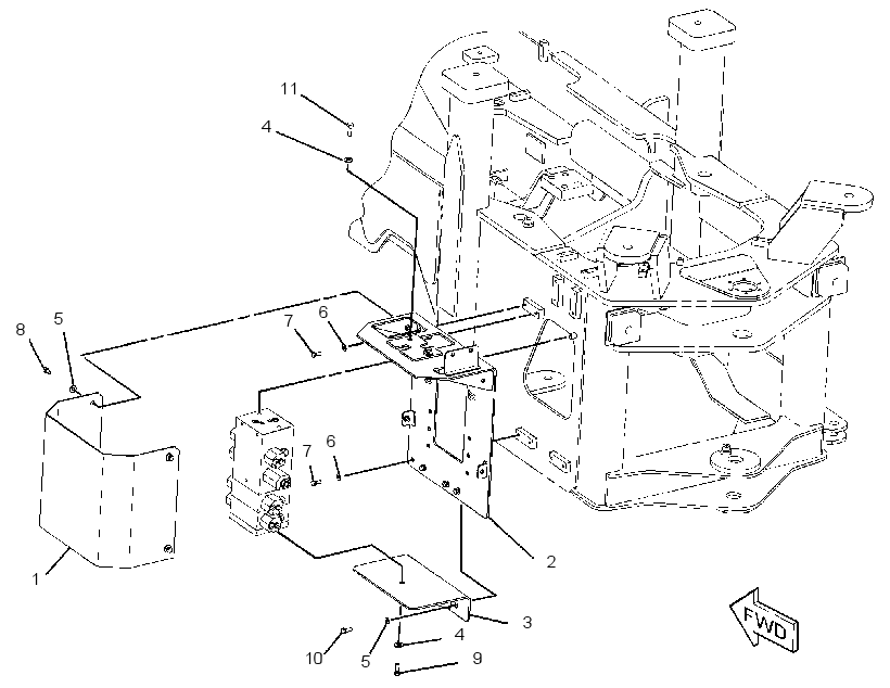 MOUNTING GP-CONTROL VALVE 2114767 CAT