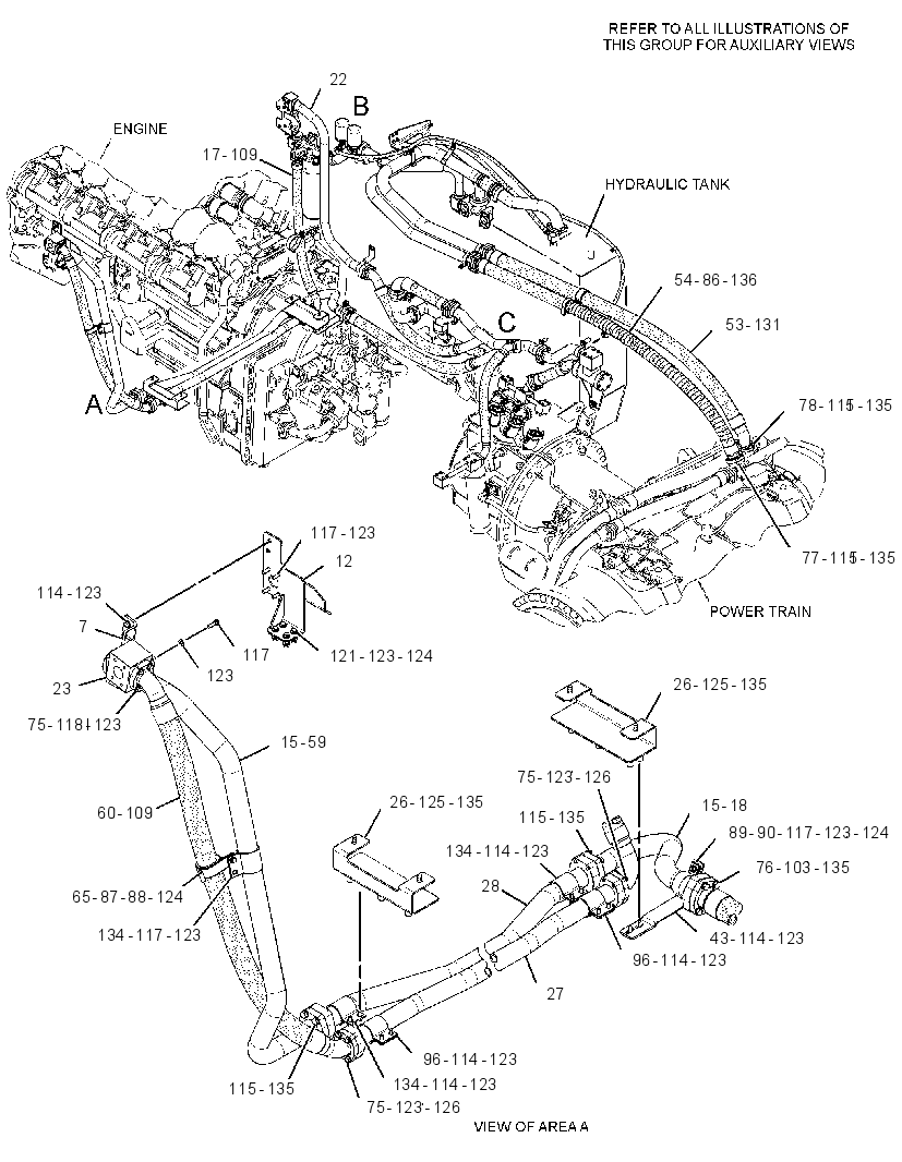 LINES GP-BRAKE OIL COOLER 2723430 CAT