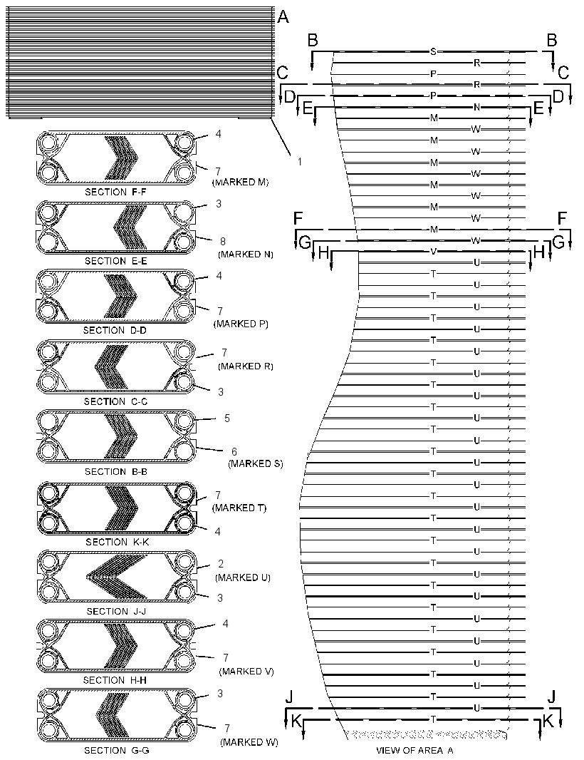 PLATE GP-HEAT EXCHANGER 2756231 CAT