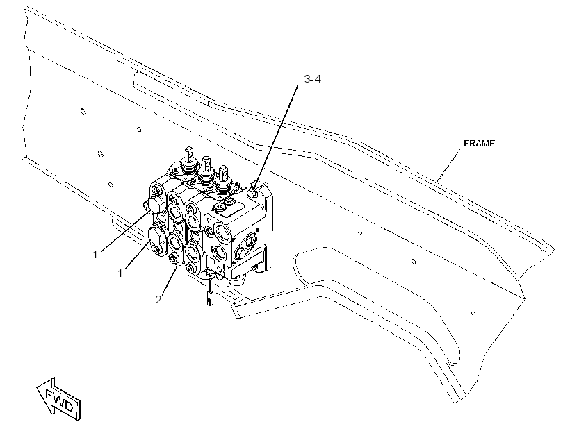 VALVE & MTG GP-BANK 3329192 CAT