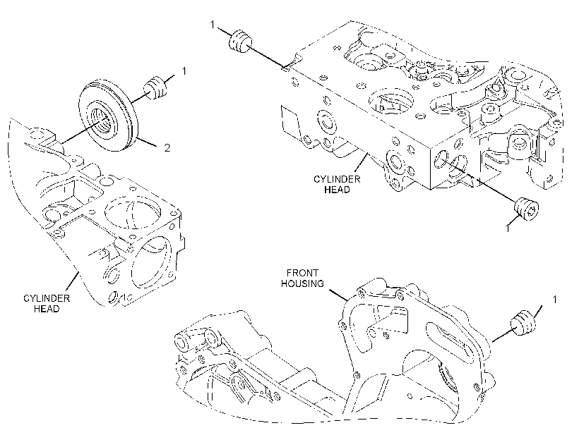 FITTING GP-WATER LINES 3398101 CAT